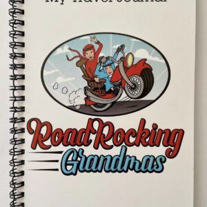 Road Rocking Grandmas Spiral-Bound Journal #1, 6” x 8½”, lined pages