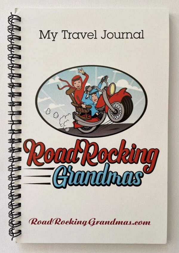 Road Rocking Grandmas Spiral-Bound Journal #1, 6” x 8½”, lined pages